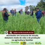 As ações do Projeto Da Terra à Mesa seguem em andamento no Rio Grande do Sul
